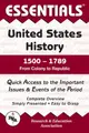 Cover image for The essentials of United States history, 1500 to 1789, from colony to republic