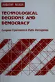 Cover image for Technological decisions and democracy