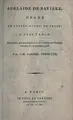 Cover image for Adélaide de Bavière