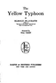 Cover image for The yellow typhoon