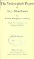 Cover image for The Yellowplush papers and early miscellanies.