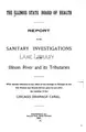 Cover image for Report of the sanitary investigations of the Illinois river and its tributaries