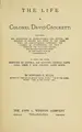 Cover image for The life of Colonel David Crockett