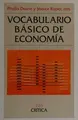 Cover image for Vocabulario Basico de Economia