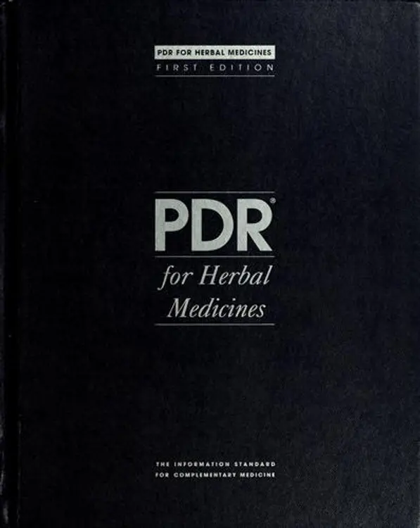 PDR for Herbal Medicines (Physician's Desk Reference for Herbal Medicines) cover