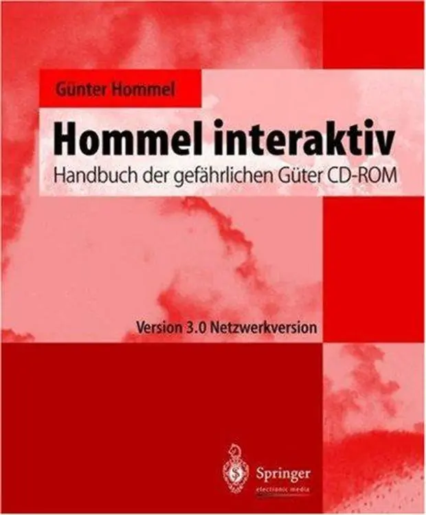 Hommel interaktiv: Handbuch der gefährlichen Güter CD-ROM. Version 3.0 Netzwerkversion cover