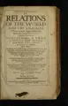 Cover image for Purchas his pilgrimage. Or relations of the world and the religions observed in all ages and places discovered, from the creation vnto this present. Contayning a theologicall and geographicall historie of Asia, Africa, and America, with the ilands adiacent. Declaring the ancient religions before the floud, the heathenis, Iewish, and Saracenicall in all ages since ...