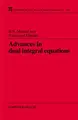 Cover image for Advances in dual integral equations
