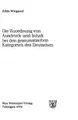 Cover image for Die Zuordnung von Ausdruck und Inhalt bei den grammatischen Kategorien des Deutschen