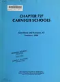 Cover image for Chapter 727 Carnegie schools