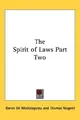 Cover image for The spirit of laws
