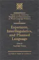 Cover image for Esperanto, Interlinguistics, and Planned Language, Volume 5