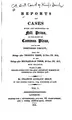 Cover image for Reports of Cases Ruled and Determined at Nisi Prius, in the Court of Common Pleas, and on the ...