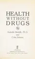 Cover image for Health without drugs