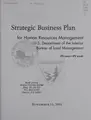 Cover image for Strategic business plan for human resources management, FY 2002 - FY 2006