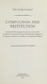 Cover image for Compulsion and restitution