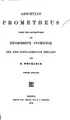 Cover image for Aeschylus' Prometheus nebst den Bruchstücken des [Prometheus luomenos
