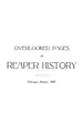 Cover image for Overlooked pages of reaper history