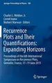 Cover image for Recurrence Plots and Their Quantifications : Expanding Horizons