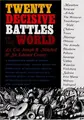 Cover image for Twenty Decisive Battles of the World