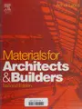 Cover image for Materials for architects and builders