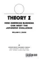 Cover image for Theory Z