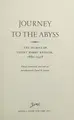 Cover image for Journey to the abyss