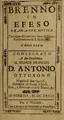 Cover image for Brenno in Efeso