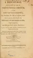 Cover image for A discourse, delivered in the 2d. Presbyterian church in the city of Baltimore, on Thursday, the 20th of August, 1812.