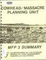 Cover image for Cowhead/Massacre planning unit