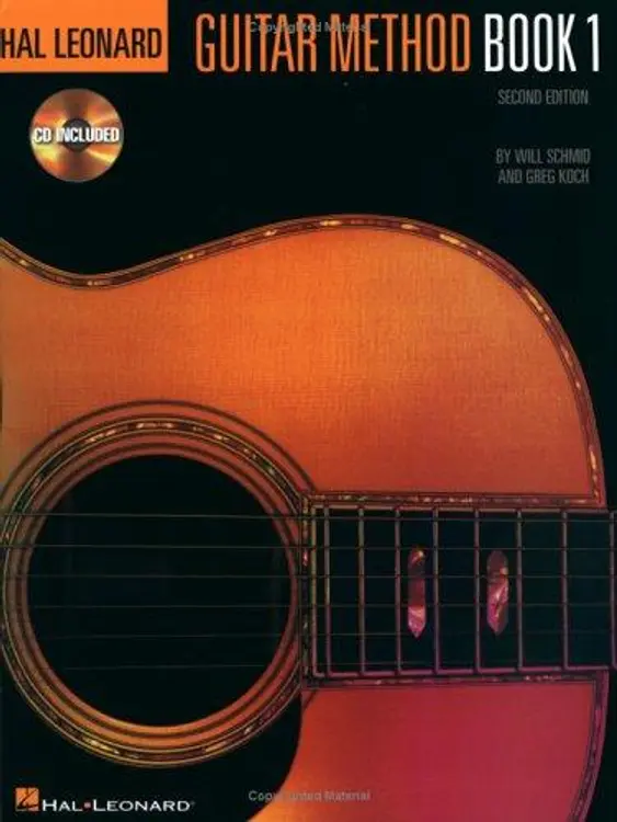 Hal Leonard Guitar Method Book 1: Book/CD Pack (Hal Leonard Guitar Method Books) cover