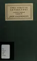 Cover image for Two Forsyte interludes