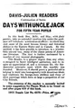 Cover image for Days with Uncle Jack