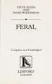 Cover image for Feral