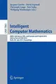Cover image for Intelligent Computer Mathematics