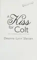Cover image for A Kiss for Colt (Kiss a Cowboy Series Book Two)