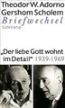 Cover image for "Der liebe Gott wohnt im Detail" Briefwechsel 1939-1969 : Briefe und Briefwechsel. Band 8
