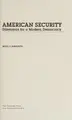 Cover image for American security