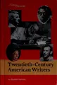 Cover image for Twentieth-century American writers