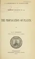 Cover image for The propagation of plants