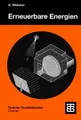 Cover image for Erneuerbare Energien.