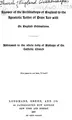 Cover image for Answer of the Archbishops of England to the Apostolic letter of Pope Leo XIII