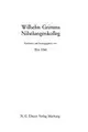 Cover image for Wilhelm Grimms Nibelungenkolleg