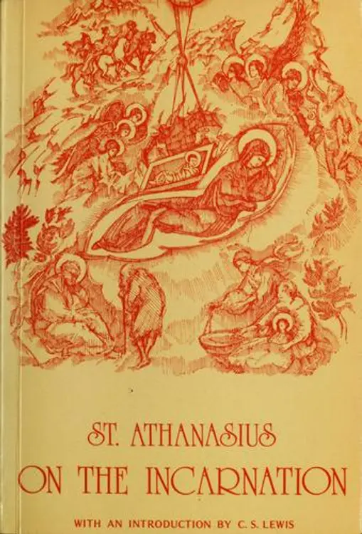 St. Athanasius on the incarnation: the treatise De incarnatione Verbi Dei cover