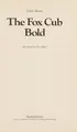Cover image for The Fox Cub Bold
