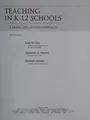 Cover image for Teaching in K-12 schools