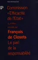 Cover image for Le pari de la responsabilité