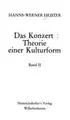 Cover image for Das Konzert