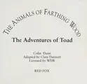 Cover image for The adventures of Toad
