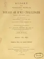 Cover image for Report on the deep-sea fishes collected by H.M.S. Challenger during the years 1873-1876
